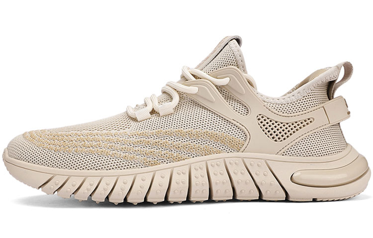 Jeep Casual Shoes Men's Low Top Beige