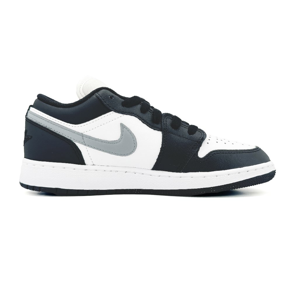 Jordan Air Jordan 1 Slip-Resistant Low-Top Vintage Basketball Shoes Men's Gray