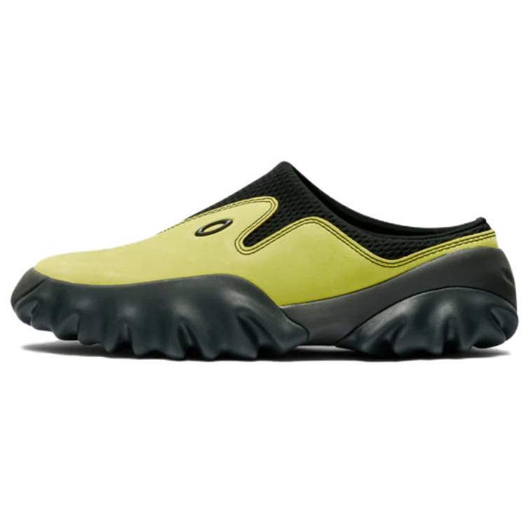 Oakley Factory Team Anti-Slip Wear-Resistant Low-Top Casual Shoes Unisex Yellow Black