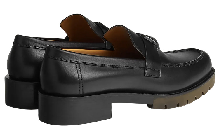HERMES Gregoire Men's Casual Shoes Men's Black