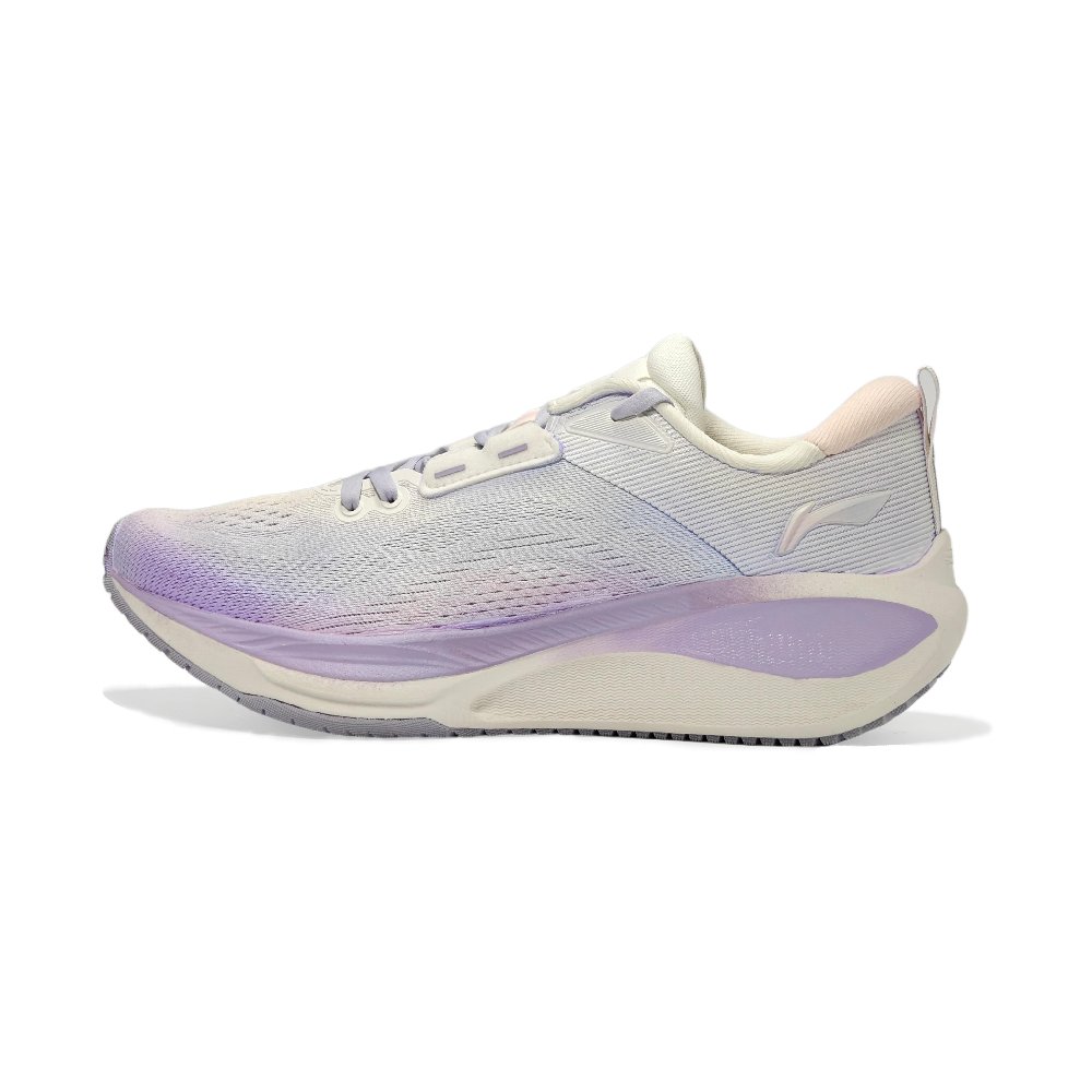 LiNing Wu Leaping 2.0 V2 Shock Absorbers Slip Resistant Breathable Low Top Casual Running Shoes Women's Purple