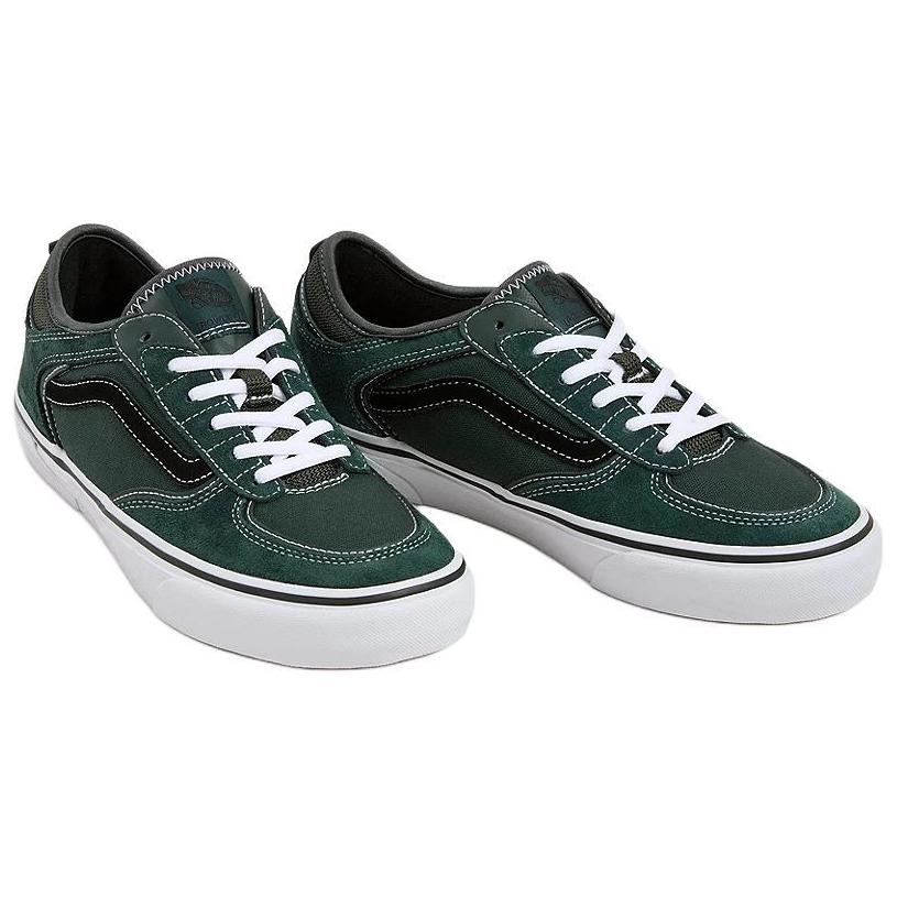 Vans Rowley Low Top Skateboard Shoes Unisex Green