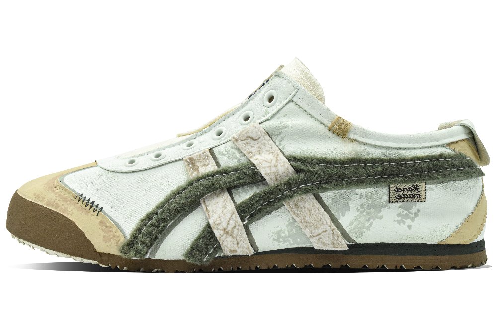Onitsuka Tiger MEXICO 66 Low Top Casual Shoes Unisex Green Brown