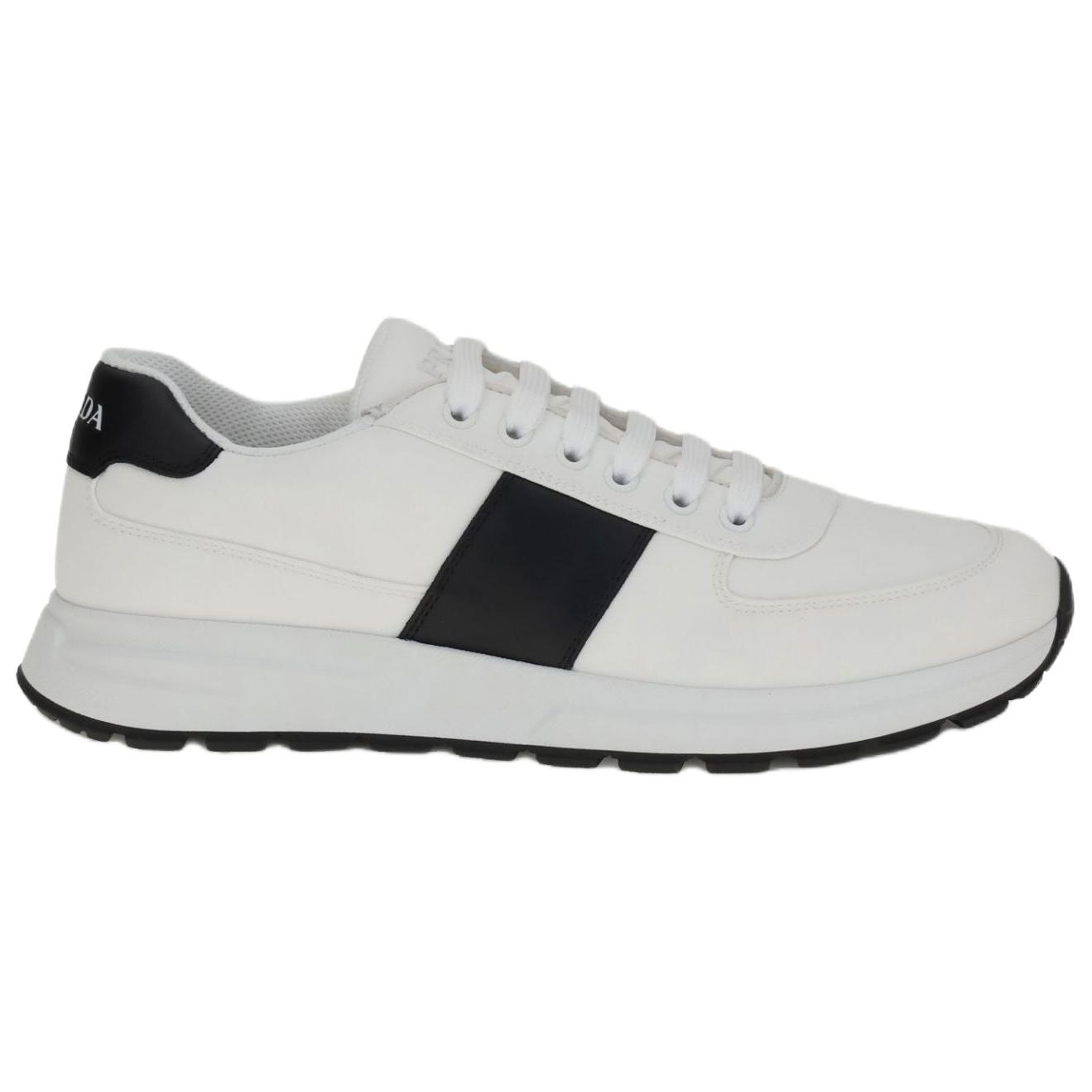PRADA Low top Casual Shoes Men's White