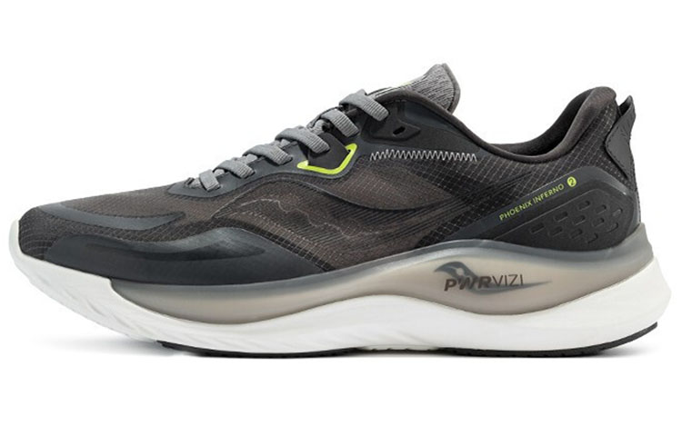 Saucony Phoenix Inferno 2 Running Shoes Unisex Low-Top Gray Green