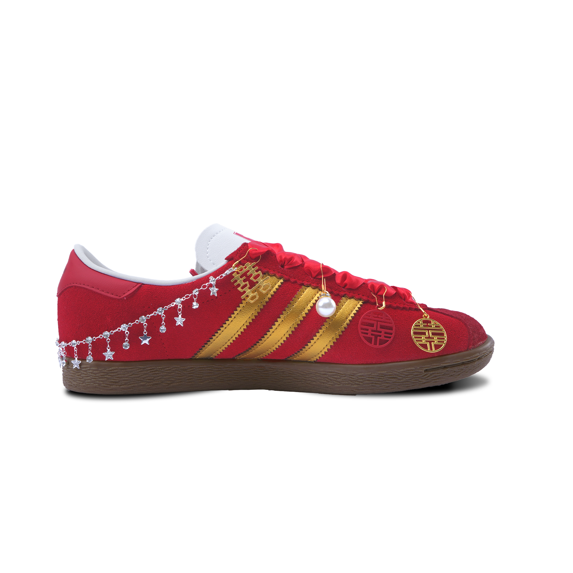 Adidas Originals Stadt Splendid Pearl Rhythm Abrasion Resistant Low top German Army Trainers Unisex
