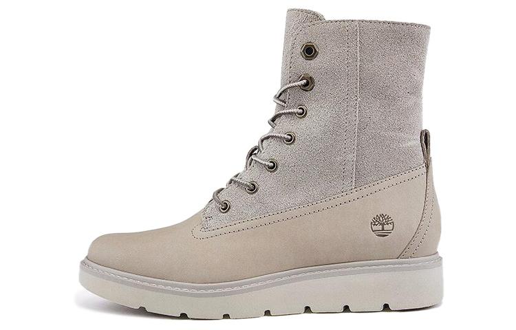 Timberland Auth Teddy Fleece Wide Fit 'Winter White Nubuck' Women's