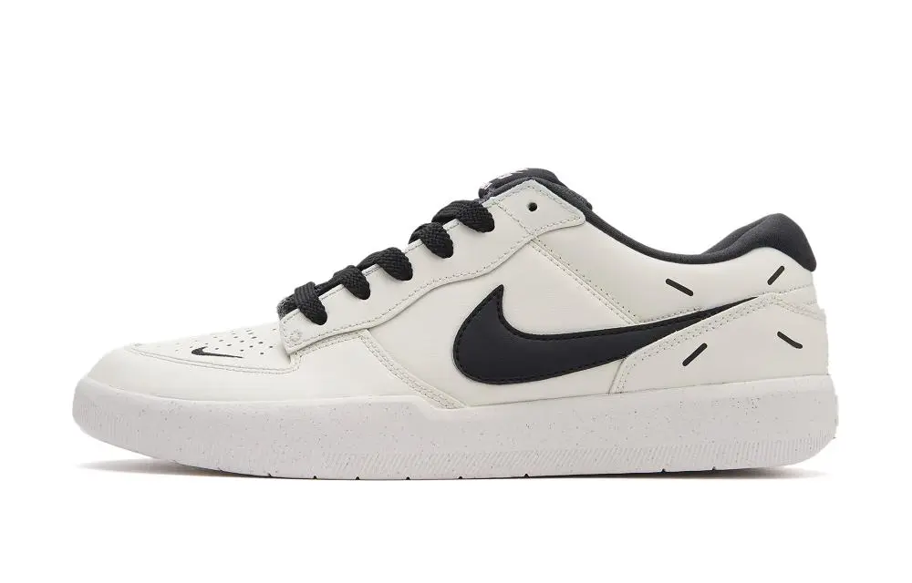Nike SB Force 58 Conscious Disengagement Low top Skateboard Shoes Unisex Ecru