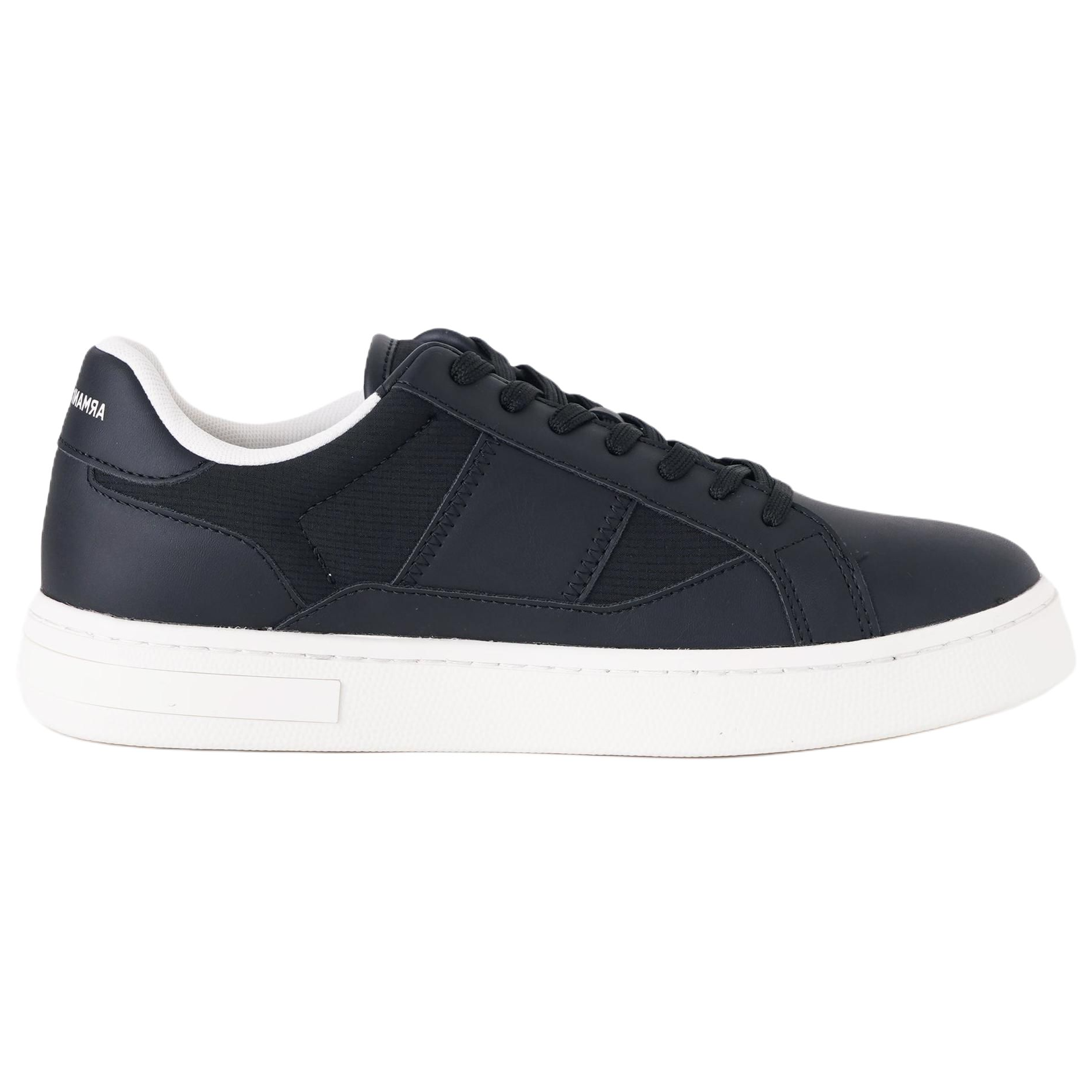 ARMANI EXCHANGEAE Low top Skateboard Shoes Men's Black