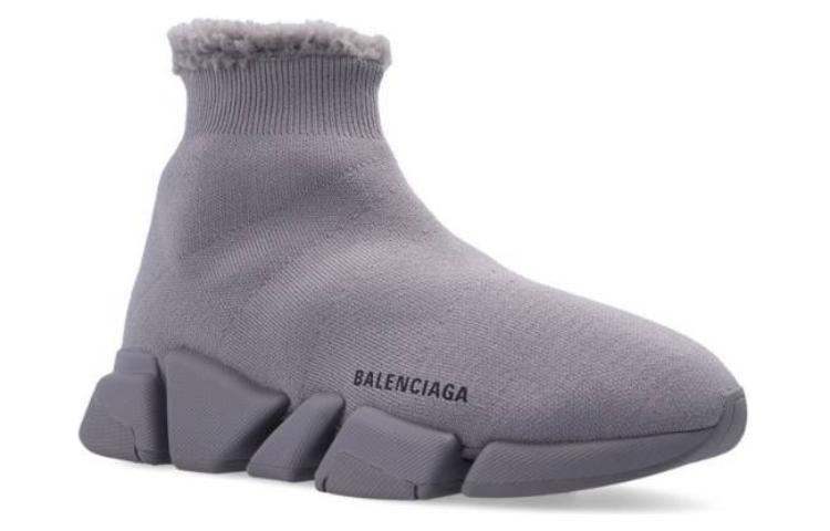 Balenciaga Speed 2.0 Sneakers 'Grey Recycled Knit' Women's