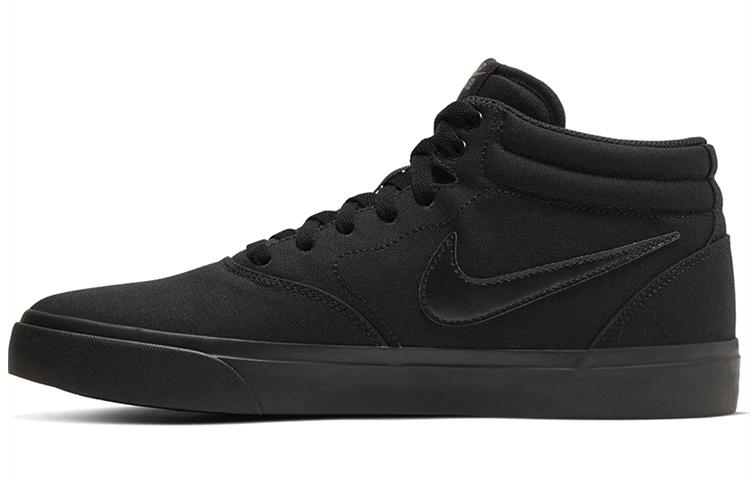 Nike Sb Charge Mid Canvas 'Black'