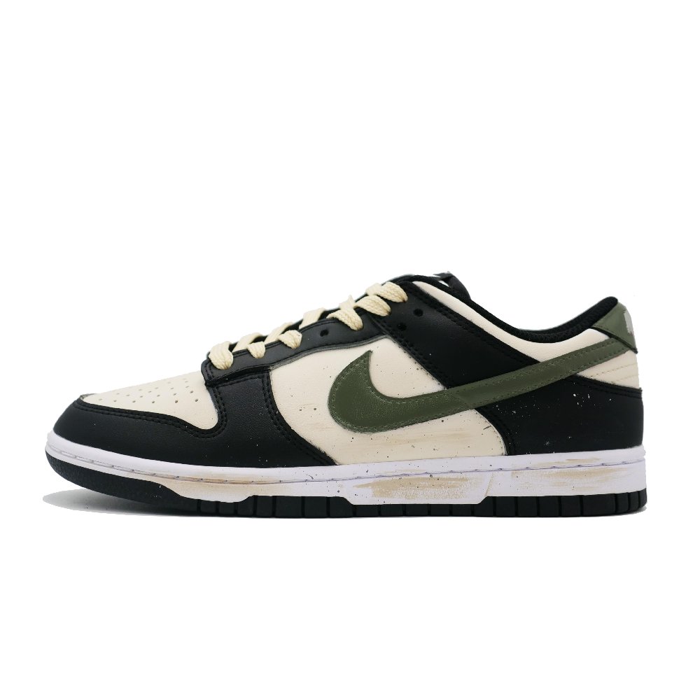 Nike Dunk Record Player Thermal Abrasion Resistant Low Top Skateboard Shoes Unisex Distressed Yellow