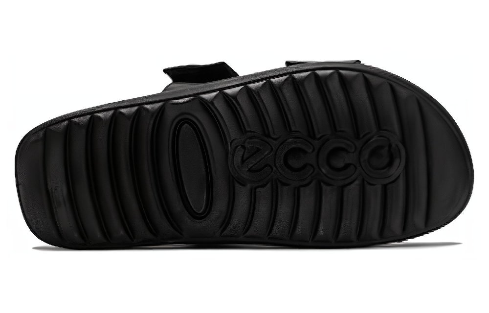 Ecco Slide Slippers 4.5cm Women's Black