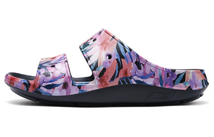 Skechers Slide Slippers Women's Black Purple