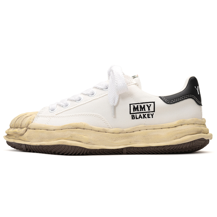 Maison MIHARA YASUHIRO Blakey Og Dyed Sole Black White