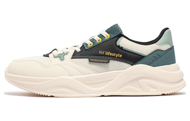 361° Cushioning, Wear Resistant Low Top Casual Shoes Men's Gray Green