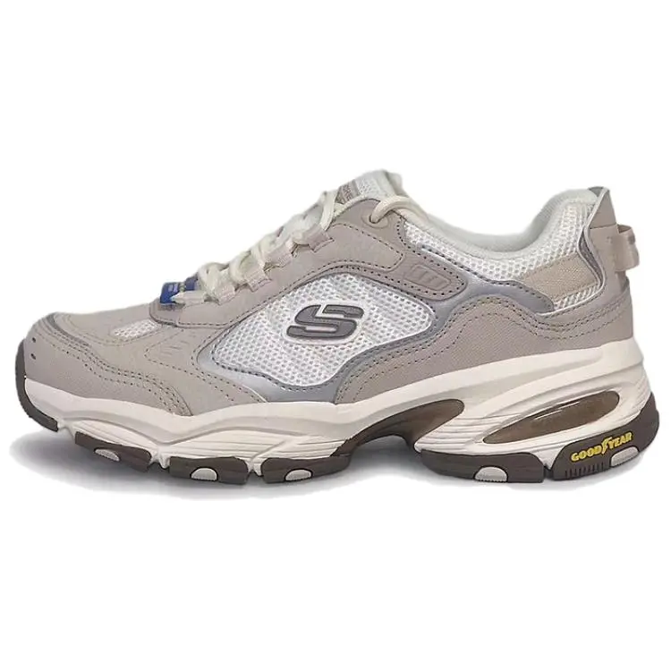 Skechers AIR COOLED MEMORY Abrasion Resistant Breathable Hiking Shoes Women's Taupe