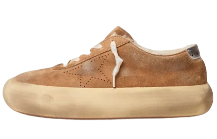 Golden Goose Space Star Skateboard Shoes Women's Brown
