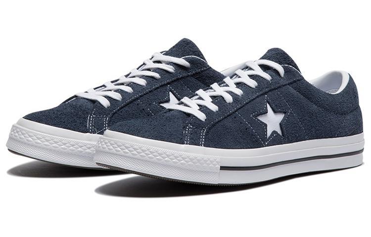 One Star Converse Ox Premium Suede 'Dark Blue'