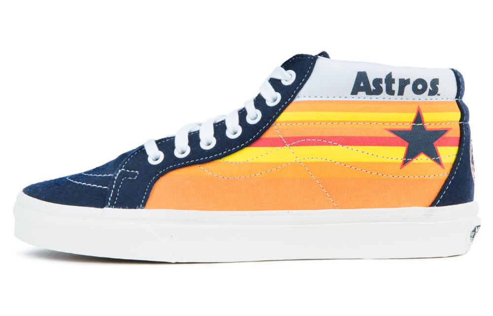 Vans Mlb X SK8 MID Reissue Astros 'Blue Yellow'