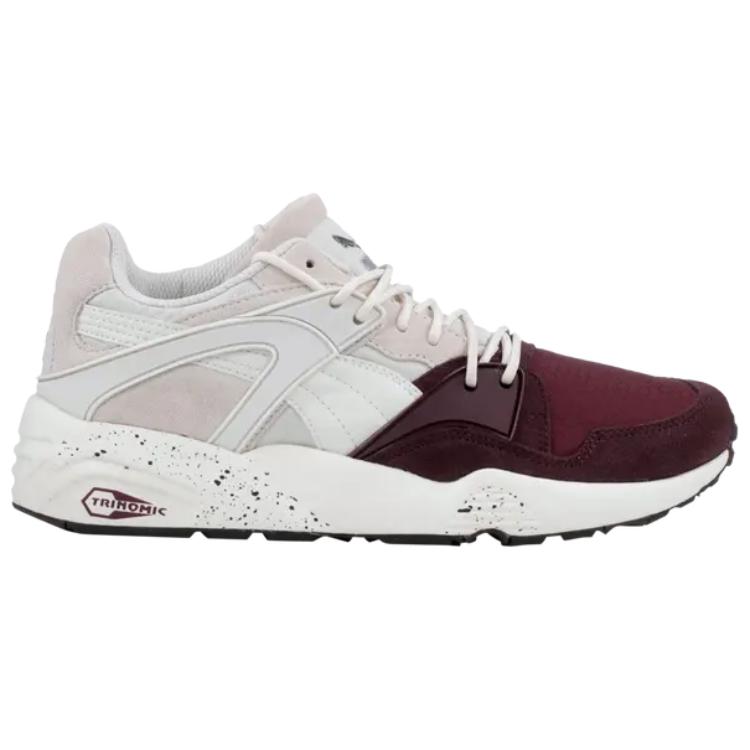 PUMA BLAZE Abrasion Resistant Low Top Casual Shoes Unisex White Red