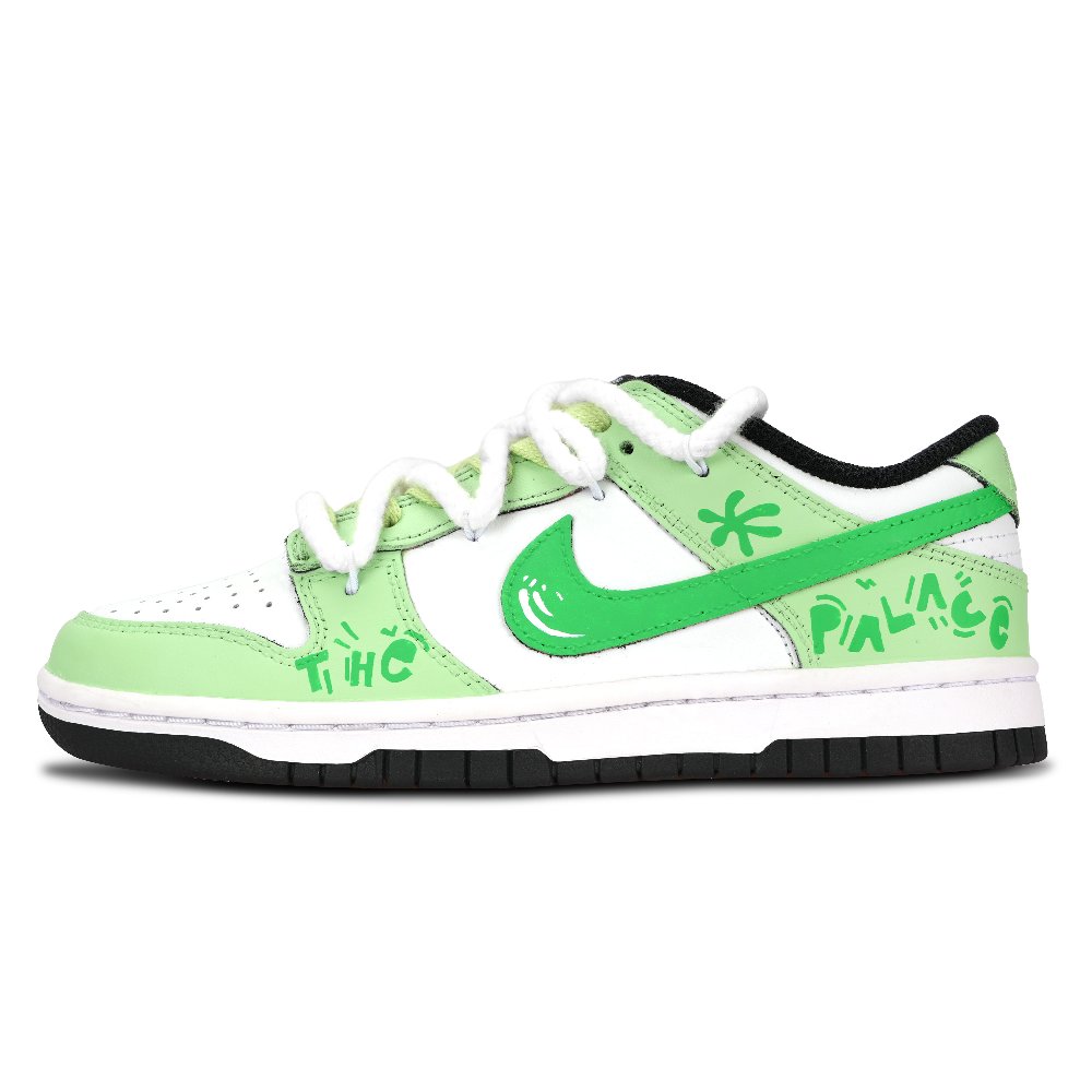 Nike Dunk Black White, Ideal Home Abrasion Resistant Low Top Skateboard Shoes Unisex Green