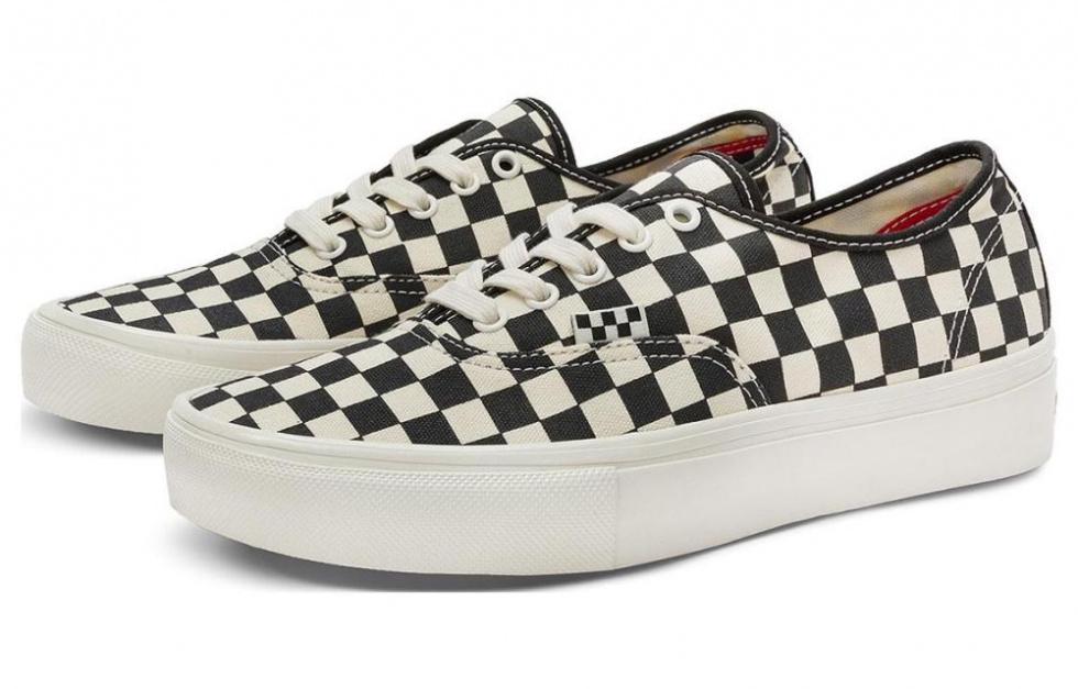 Authentic Skate Vans 'Checkerboard Marshmallow'