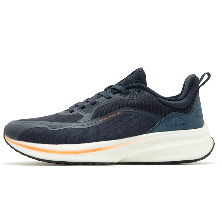 361° Cushioning Slip Resistant Low Top Running Shoes Men's Blue