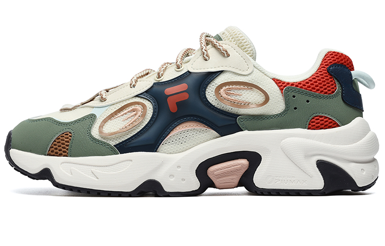 FILA FUSION Raccoon Sneakers 'White Green Red'