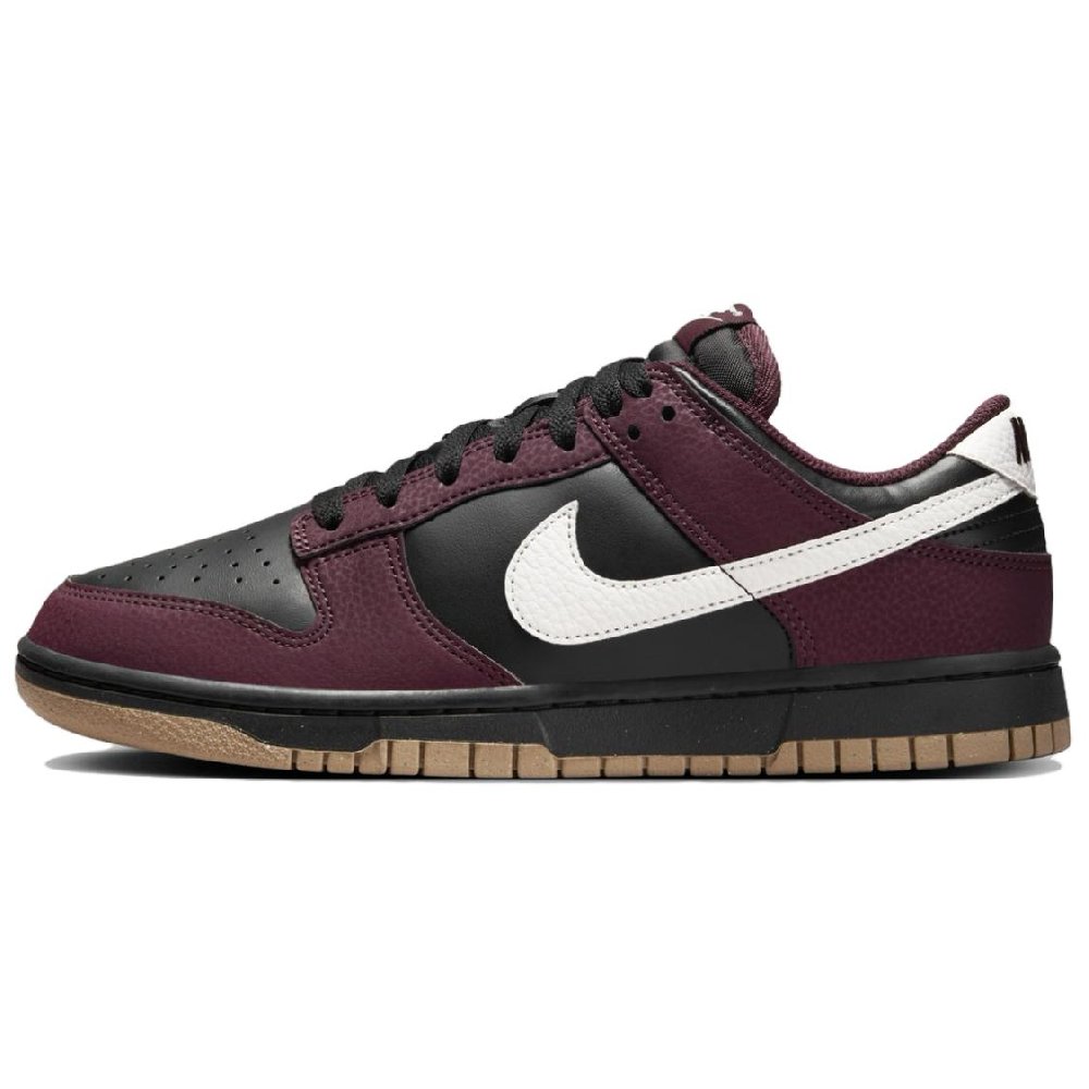 Nike Dunk Low Next Nature Burgundy Crush Black Women's