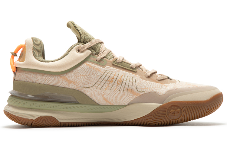 361° DVD1 Low-Top Basketball Shoes Men's Wheat Brown