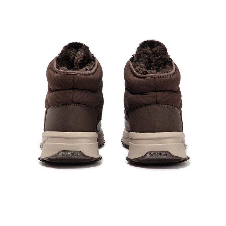 361° Fleece Snow Warm Wear-Resistant Slip-Resistant Short Snow Boots Men's Earth Brown купить в интернет-магазине Yoocart с быстрой доставкой по России.