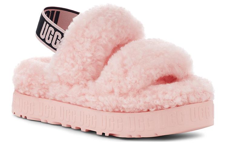 UGG Oh Fluffita Stylish Sandals Women's Pink Black