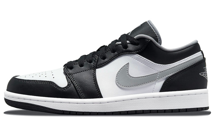 JORDAN 1 Low Black White Grey