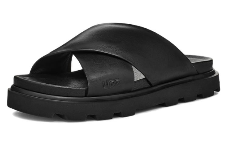 UGG Capitelle Crossband Sandal Black Women's