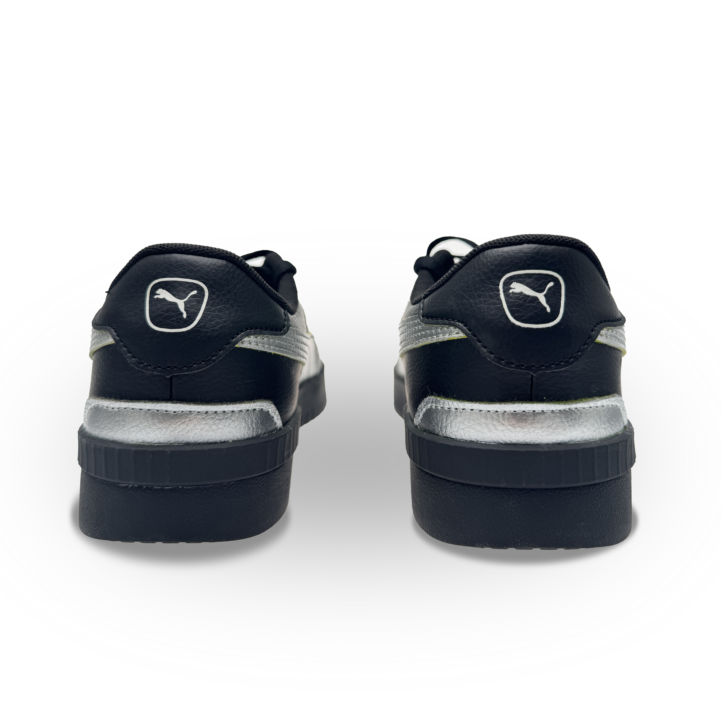 PUMA JOLA Abrasion Resistant Low top Skateboard Shoes Women's Black Silver купить в интернет-магазине Yoocart с быстрой доставкой по России.
