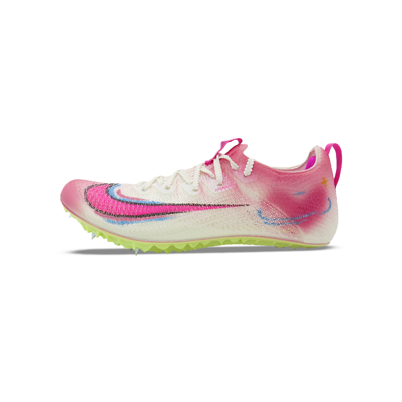 Nike Superfly Elite 2 Anti-Slip Wear-Resistant Low-Top Running Shoes Unisex White Pink