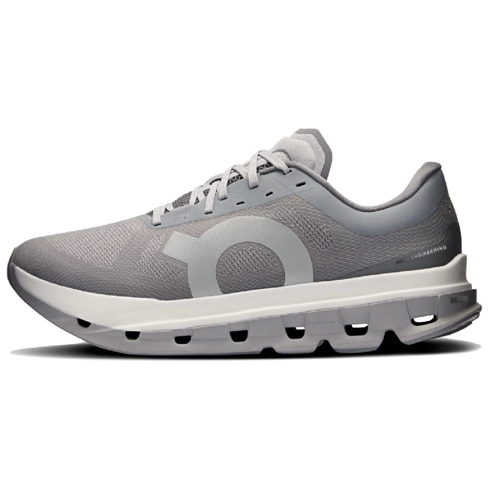 On Cloudflow 5 Abrasion Resistant Low Top Training Shoes Men's Gray