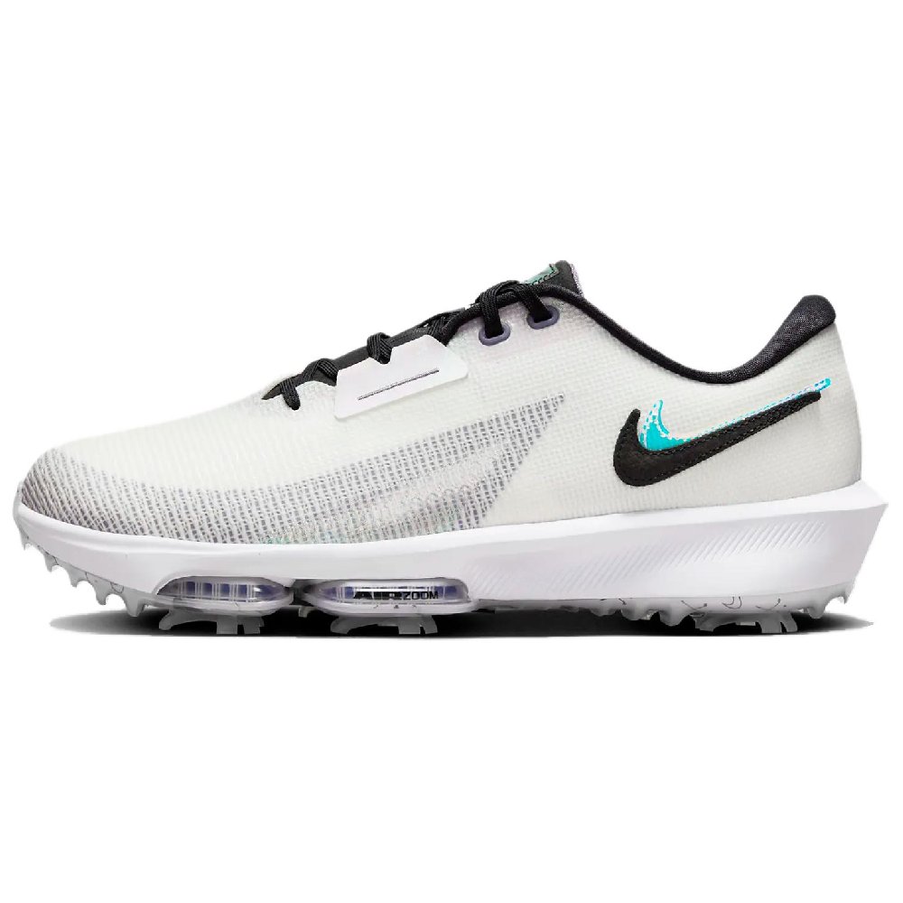 Nike Air ZOOM INFINITY Golf Shoes Низкие Белый цвет вершины/Li Ming Белый/Черный Унисекс