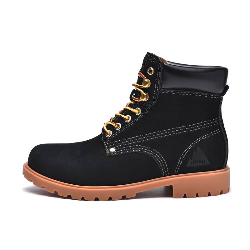 Jeep Martin Boots Men Yellow