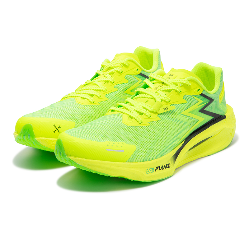 361° Speed 3 PRO Anti-Slip Wear-Resistant Breathable Lightweight Rebound Low-Top Running Shoes Unisex Green