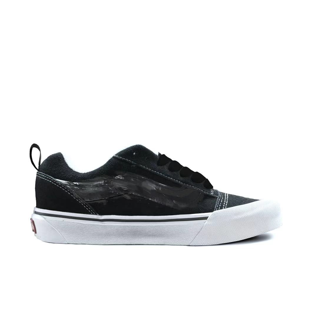 Vans Knu Skool Abrasion Resistant Low top Skateboard Shoes Unisex
