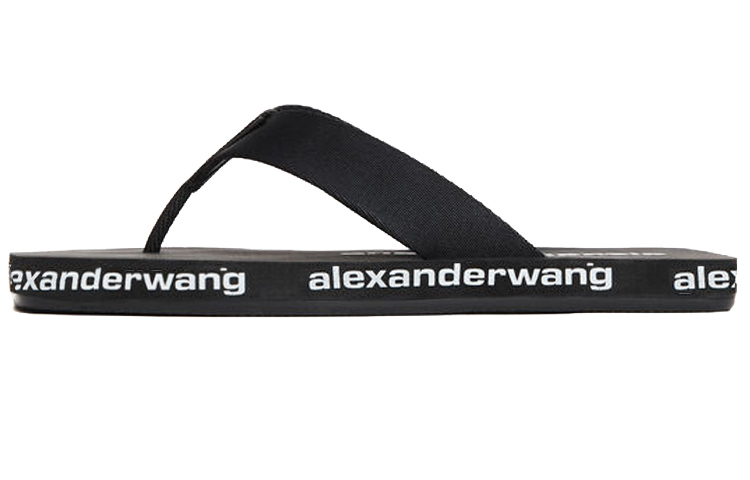 alexander wang Logo Printed Flip Flops