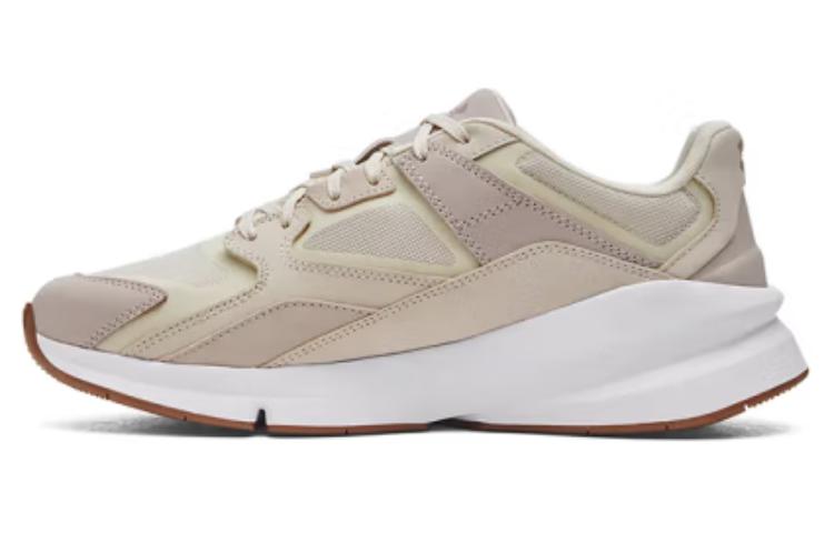 Under Armour Cushioning Breathable Low-Top Casual Shoes Unisex Ecru