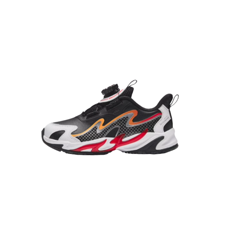 Antakids Slip Resistant Shock Absorbers Low Top Kids' Running Shoes Black White Children Aged 3 7 Years Old