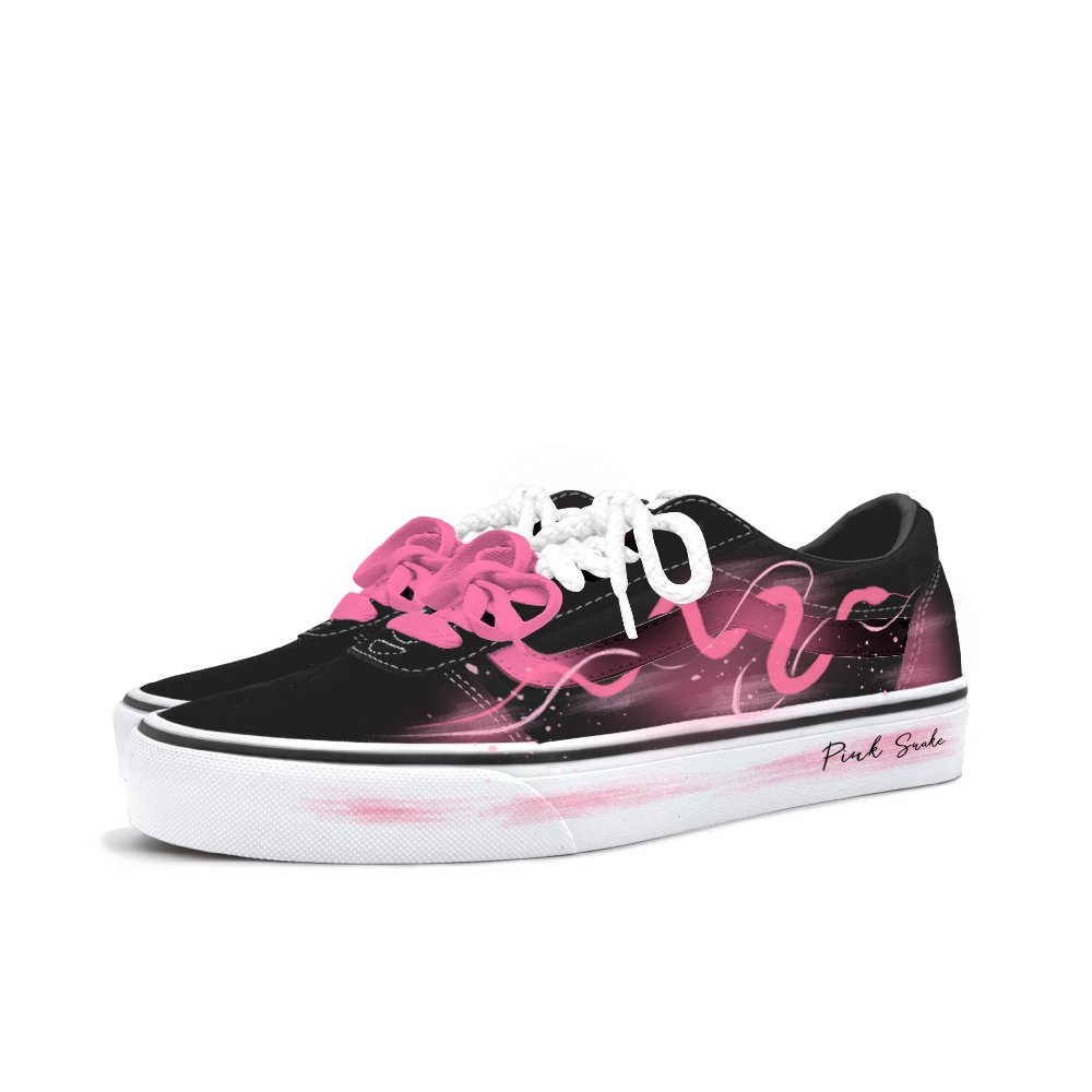 Vans Ward Abrasion Resistant Low Top Skateboard Shoes Unisex Pink