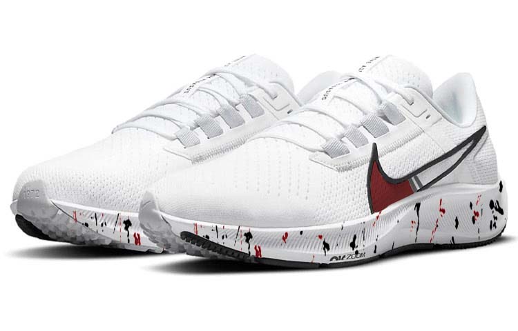 Nike Pegasus 38 Anti-Slip And Wear-Resistant Lightweight Low-Top Marathon Running Shoes Men's White купить в интернет-магазине Yoocart с быстрой доставкой по России.