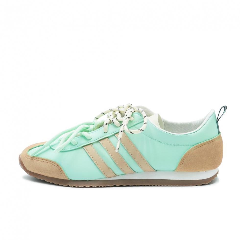Adidas Neo VS JOG 2.0 Skateboard Shoes Unisex Low-Top White/Brown/Green