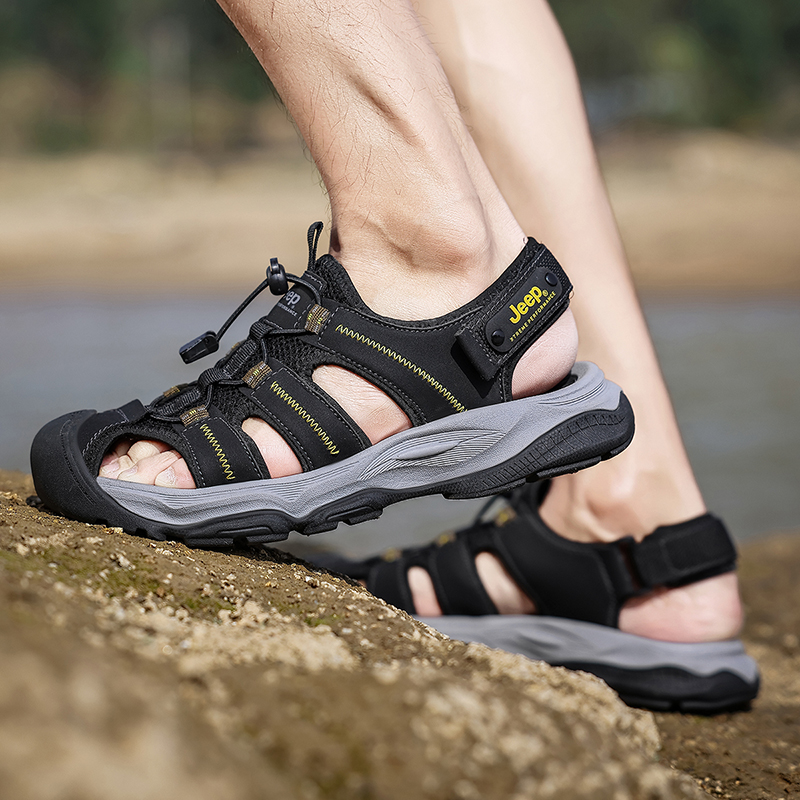 Jeep Slip Resistant River Trekking Shoes Men's купить в интернет-магазине Yoocart с быстрой доставкой по России.