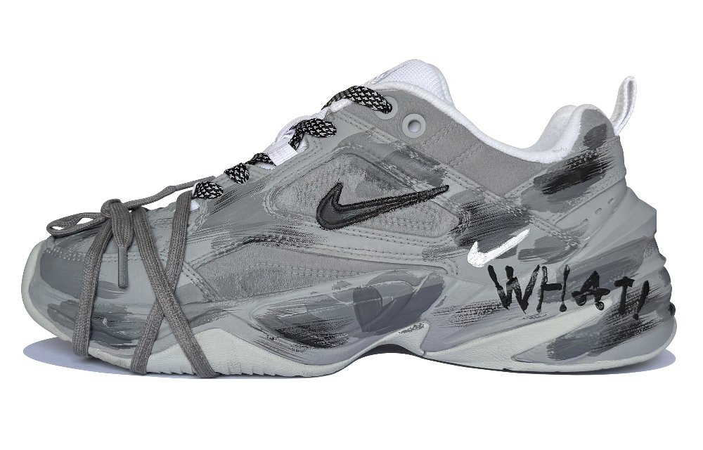 Nike M2K Tekno Moon Mail, Desert Hills Low Top Chunky Sneakers Women's Gray